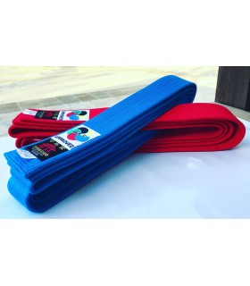 Cintura da gara Kata SHUREIDO, larghezza speciale (BST), Rossa o Blu
