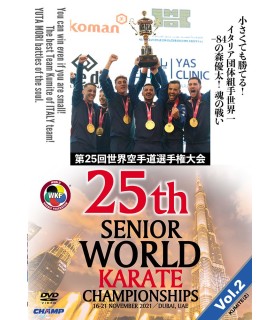 DVD 25ème CHAMPIONNAT DU MONDE FMK/WKF 2021 DUBAI, UAE, VOL.2