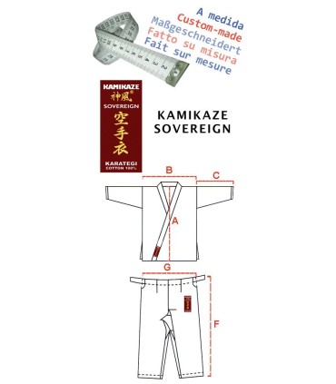 Karategi Kamikaze SOVEREIGN - Fatto su misura