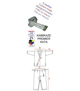 Kamikaze-Karategi PREMIER-KATA-WKF - Maßgeschneidert