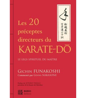 Libro Les 20 préceptes directeurs du KARATE-DO, GICHIN FUNAKOSHI, francés