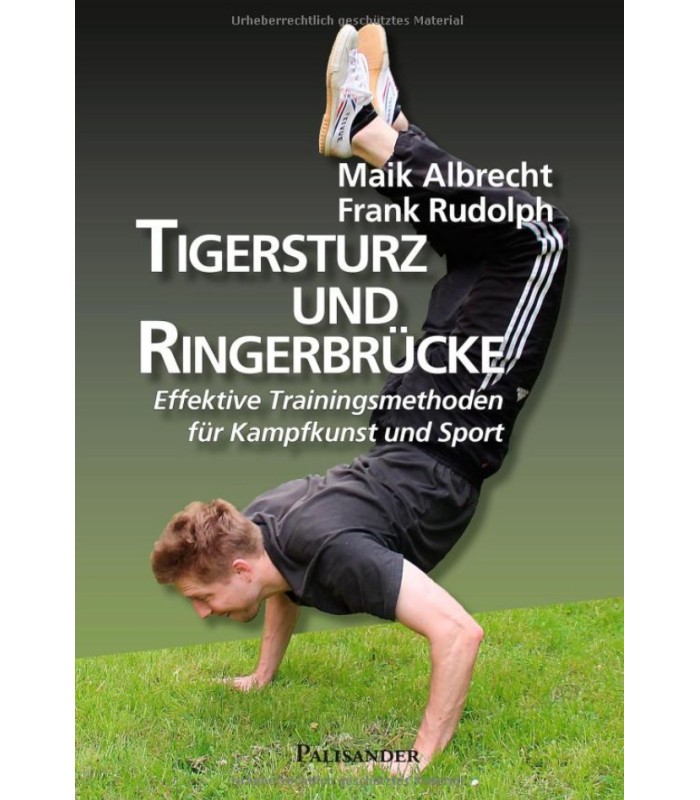 Livro Tigersturz und Ringerbrücke Effektive Trainingsmethoden, Albrecht & Rudolph, alemão