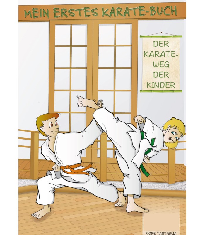 Livro Mein Erstes Karate-Buch, der Weg der Kinder, Fiore Tartaglia, alemão