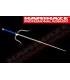 SAI KAMIKAZE PROFESSIONAL KOBUDO stainless steel, octagonal, blue string grip, pair