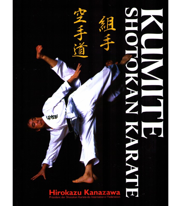Libro KUMITE SHOTOKAN KARATE, Hirokazu KANAZAWA, Hardcover, tedesco