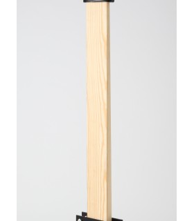 Solo il legno KAMIKAZE per Makiwara (130 x 9 cm), in pino Melis