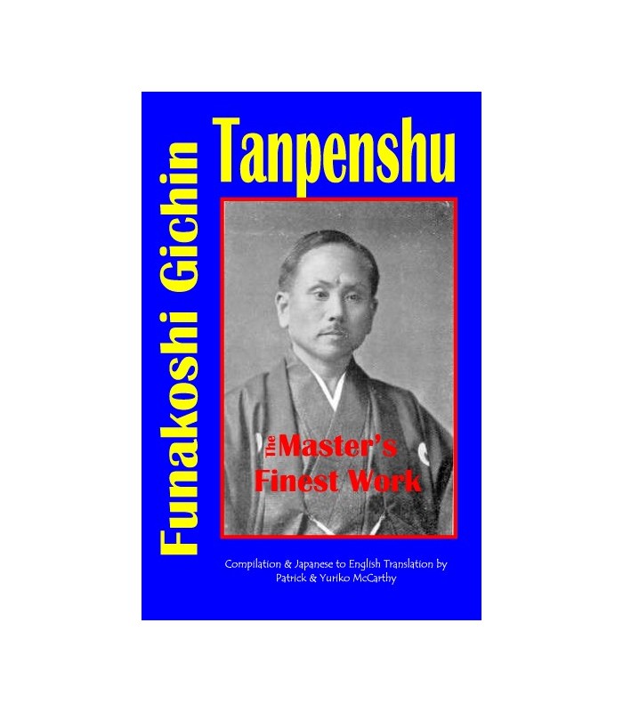 Livre Tanpenshu Funakoshi Gichin, McCarthy, anglais