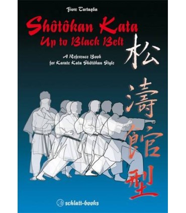 Libro Shotokan Kata up to black belt, Fiore Tartaglia, inglés