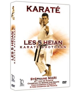 Les 5 heians karate Shotokan de Stéphane Mari