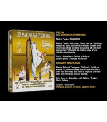 DVD OKINAWA MAKIWARA, Takemi TAKAYASU 8º Dan, spagnolo / inglese
