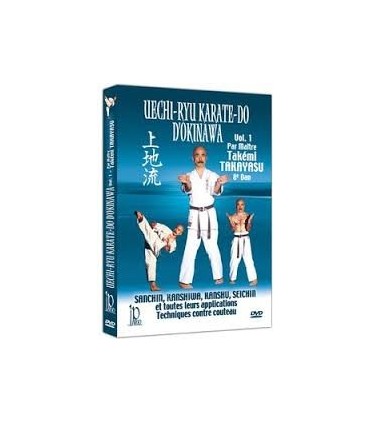 DVD serie UECHI-RYU KARATE-DO di Okinawa, Takemi TAKAYASU 8º Dan, spagnolo