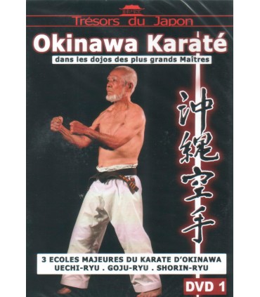 VOLUME 1 d’une série de 2 DVD Karate Uechi ryu, Goju ryu, Shorin ryu