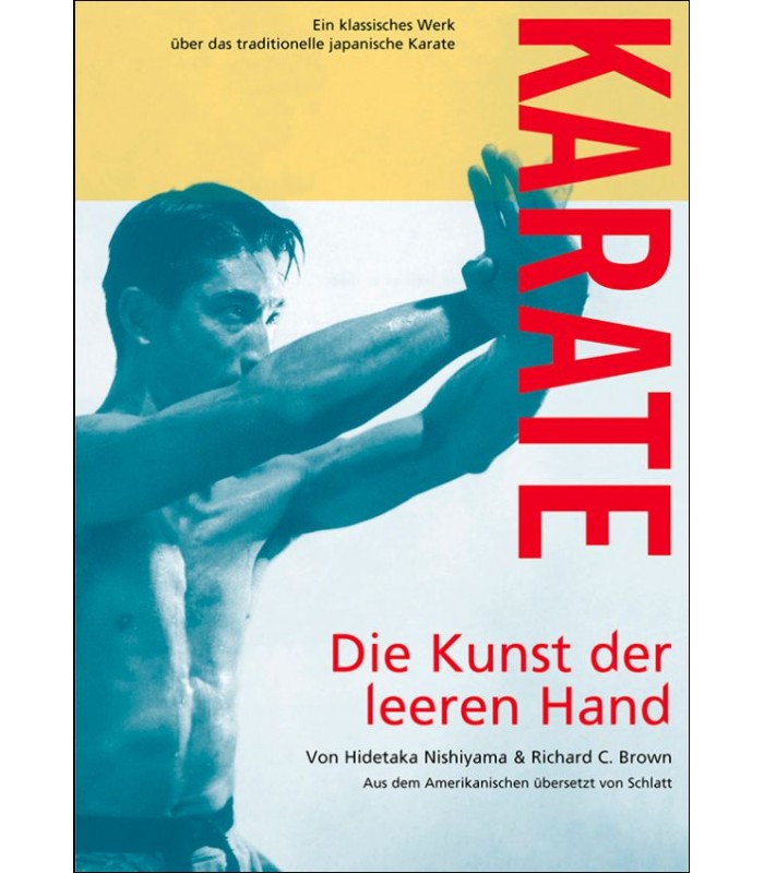 Libro KARATE - Die Kunst der leeren Hand del maestro Hidetaka NISHIYAMA, tedesco